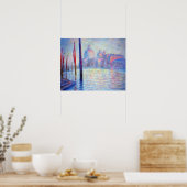 Der Canale Grande von Claude Monet Poster (Küche)