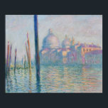 Der Canale Grande von Claude Monet Poster<br><div class="desc">Der Canale Grande (1908) von Claude Monet ist ein Vintager Impressionismus, ein Kunstgemälde mit der Santa Maria della Salute aus der Mitte des Kanals, Sie können sehen, die Gondeln aus dem Wasser kommen und nach Himmel reichen. Über den Künstler: Claude Monet war Gründer der französischen impressionistischen Malerei, wobei die meisten...</div>