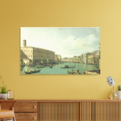 Der Canale Grande von der Rialto-Brücke Leinwanddruck (Insitu (Wohnzimmer))