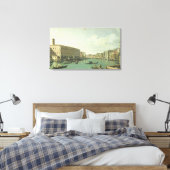 Der Canale Grande von der Rialto-Brücke Leinwanddruck (Insitu (Schlafzimmer))
