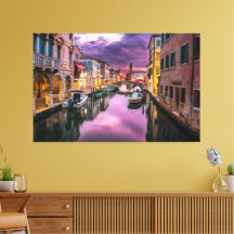 Der Canale Grande von Venedig - Canvas Print