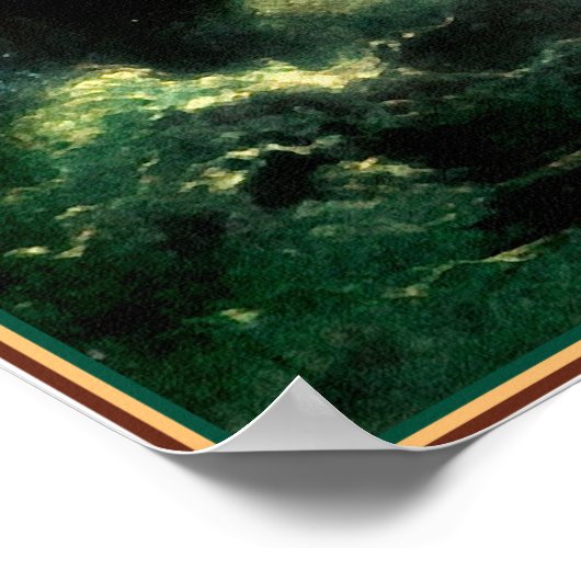 Der Canyon Poster (Ecke)