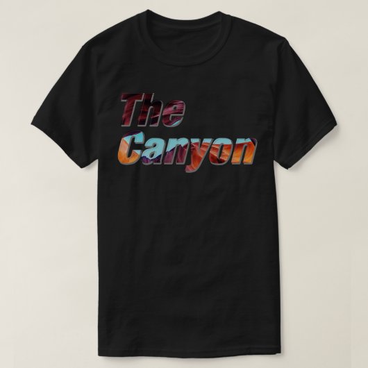 Der Canyon T-Shirt (Design vorne)