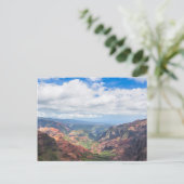 Der Canyon von Waimea Postkarte (Stehend Vorderseite)