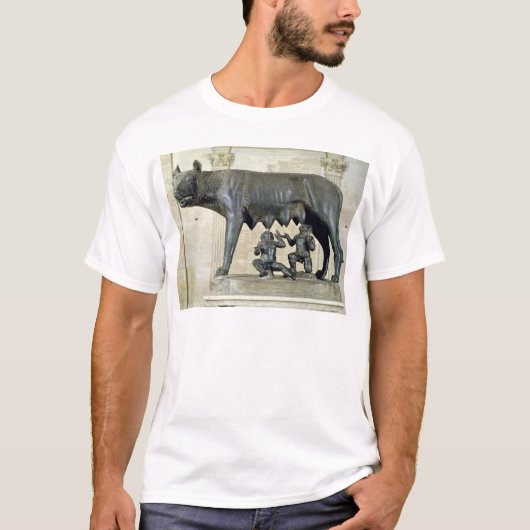 Der Capitoline Sie-Wolf T-Shirt (Vorderseite)