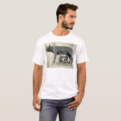 Der Capitoline Sie-Wolf T-Shirt (Vorne ganz)