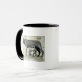 Der Capitoline Sie-Wolf Tasse (Vorderseite Links)