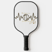 Der Capricorn Beat geht auf Pickleball Paddel Schläger (Vorderseite)