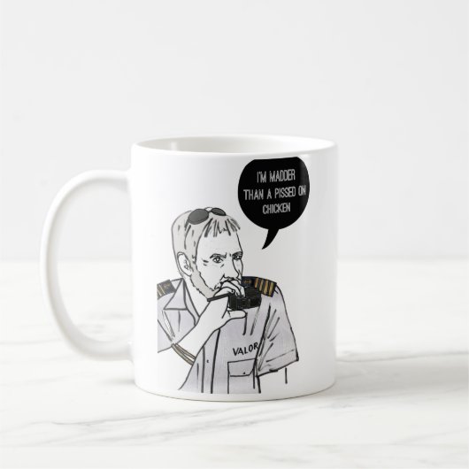 Der Captain Kaffeetasse (Links)