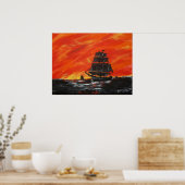 Der Captain Poster (Küche)