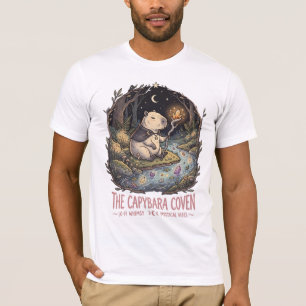 Der Capybara Coven-River-Cristallstab  T-Shirt