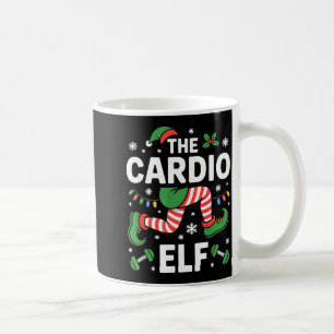 Der Cardio-Elf Lustige Fitness-Weihnachts-Gym-Work Kaffeetasse