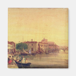 Der Careenage, Bridgetown, Barbados, c.1848 Magnet