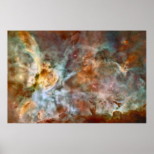 Der Carina-Nebel drucken Poster