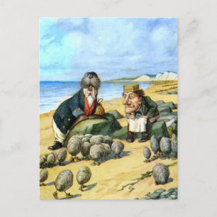 Der Carpenter und der Walrus Postkarte