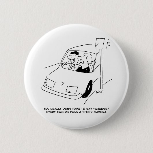 Der Cartoon der Funny Speed Camera zeigt, wie man  Button (Vorderseite)
