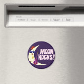 Der Cartoon der Mondgesteine Magnet (In Situ (Geschirrspüler))