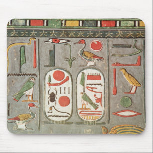 Der Cartouche des Königs Mousepad