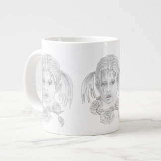 Der Cassandra des Engels Jumbo-Tasse