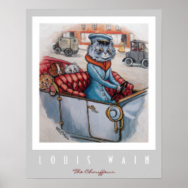 Der Cat Chauffeur Poster