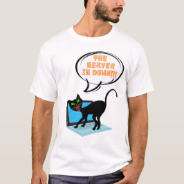 Der Cat-Sprichwort-Server ist ausgefallen T-Shirt