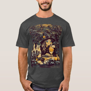 Der Cat Witchx27s Hex T-Shirt