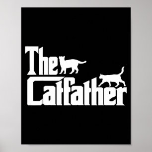 Der Catfather Bester Vater Aller Zeiten Vatertag M Poster