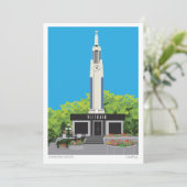 Der Causeway Tower - Victoria Feiertagskarte (Stehend Vorderseite)