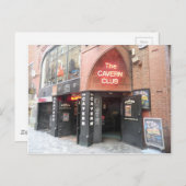 Der Cavern Club in der Mathew Street in Liverpool Postkarte (Vorne/Hinten)