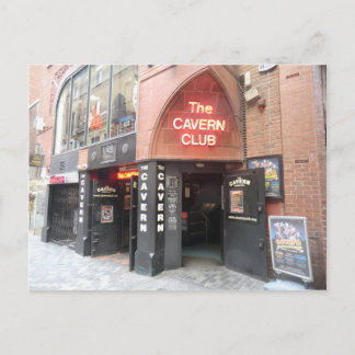 Der Cavern Club in der Mathew Street in Liverpool Postkarte
