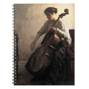 Der Cellist (von Joseph DeCamp) Notizblock