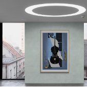 Der Cello Leinwanddruck