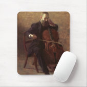 Der Cello Player Mousepad (Mit Mouse)