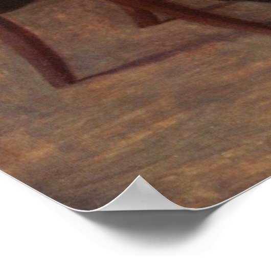 Der Cello Player Poster (Ecke)