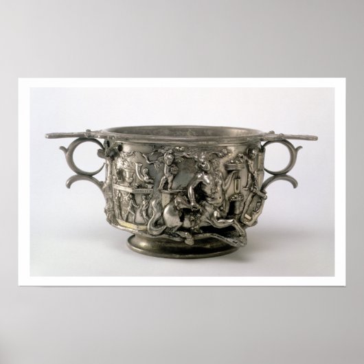Der Centaur Cup, gallo-römisch, aus dem Berthouvil Poster (Vorne)