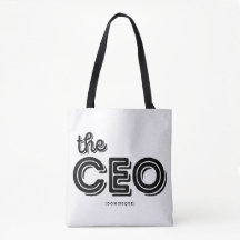 Der CEO Retro Typografy Personalisiert Polka Dots