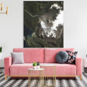 Der ChaitÃ Â Â ½ n Volcano Leinwanddruck (Insitu (Wohnzimmer))