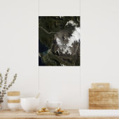 Der Chaità   ½ n Volcano Poster (Küche)