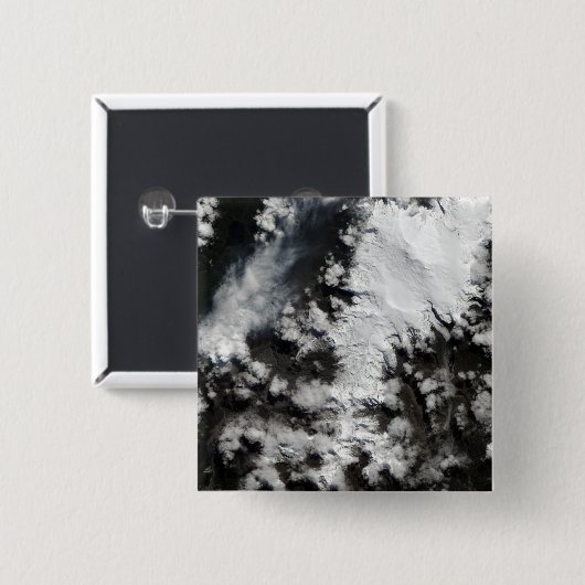 Der Chaiten-Vulkan im Chile Button (Vorne & Hinten)