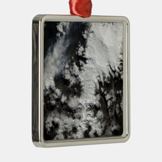 Der Chaiten-Vulkan im Chile Ornament Aus Metall (Rechts)