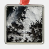 Der Chaiten-Vulkan im Chile Ornament Aus Metall (Vorne)