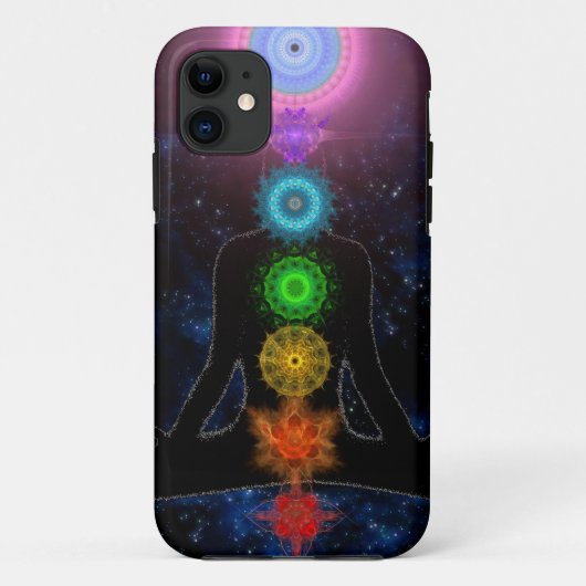 Der Chakras iPhone Fall Case-Mate iPhone Hülle (Rückseite)