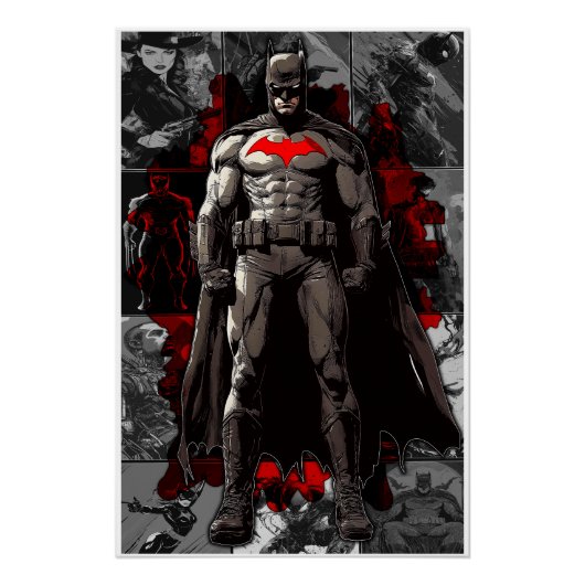 Der Challenger Batman Poster (Vorderseite)