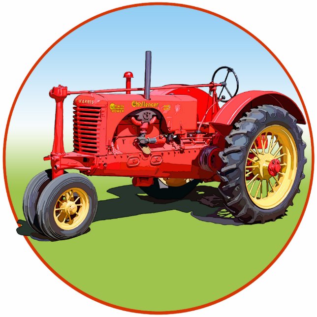 Der Challenger Freistehende Fotoskulptur (Vorne)