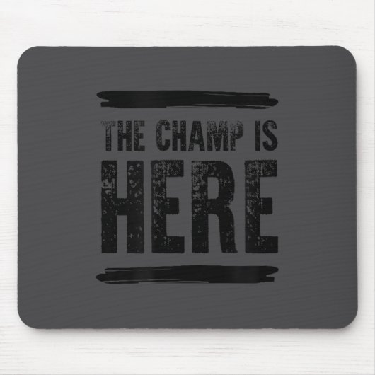 Der Champ ist hier Mousepad (Vorne)