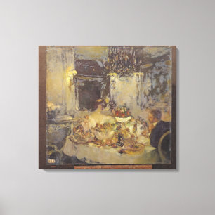 Der Champagner Leinwanddruck