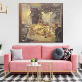 Der Champagner Leinwanddruck (Insitu (Wohnzimmer))