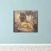 Der Champagner Leinwanddruck (Insitu (Holzboden))