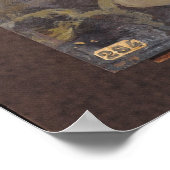 Der Champagner Poster (Ecke)