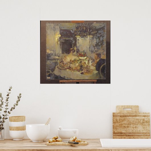 Der Champagner Poster (Küche)